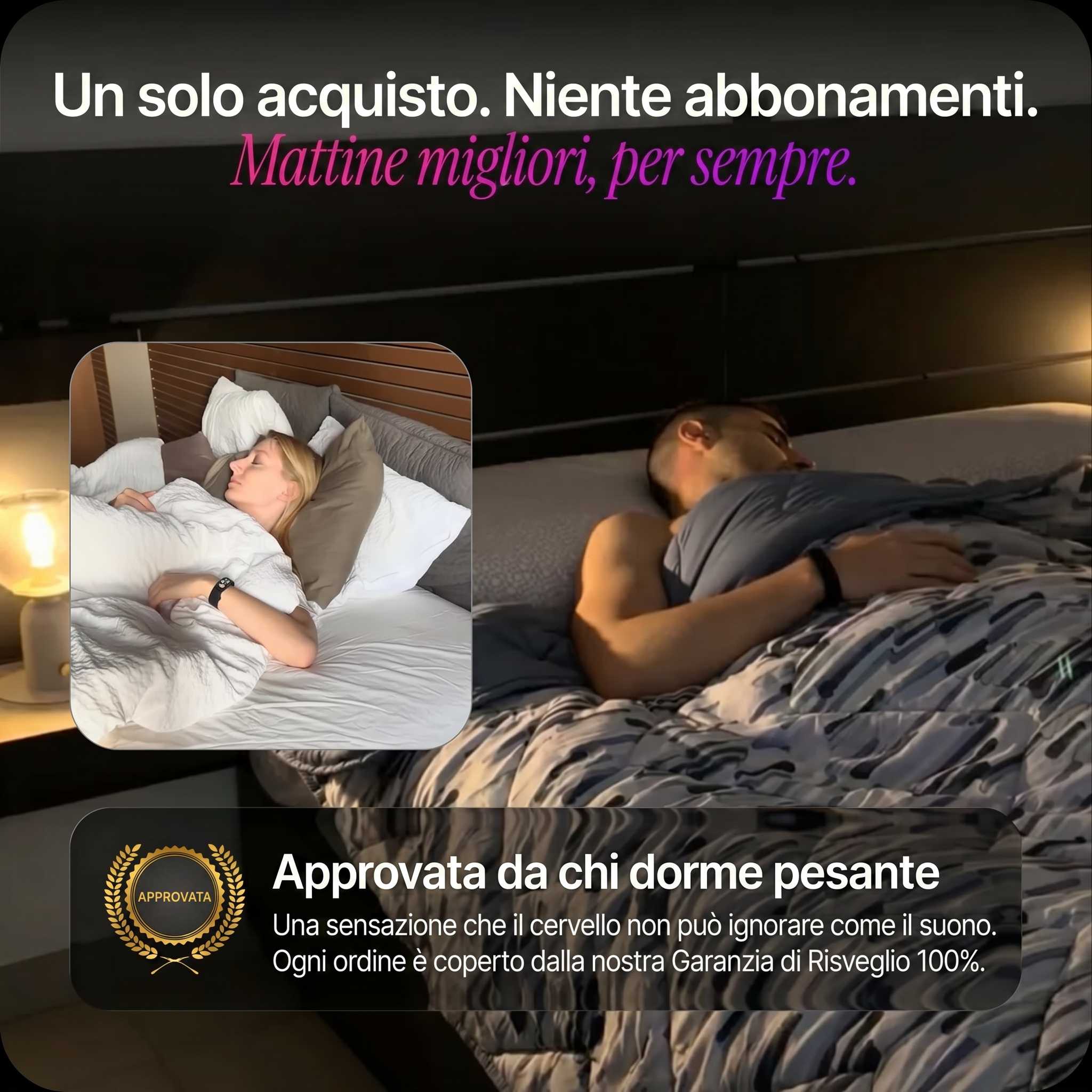 Sveglia Silenziosa al Polso